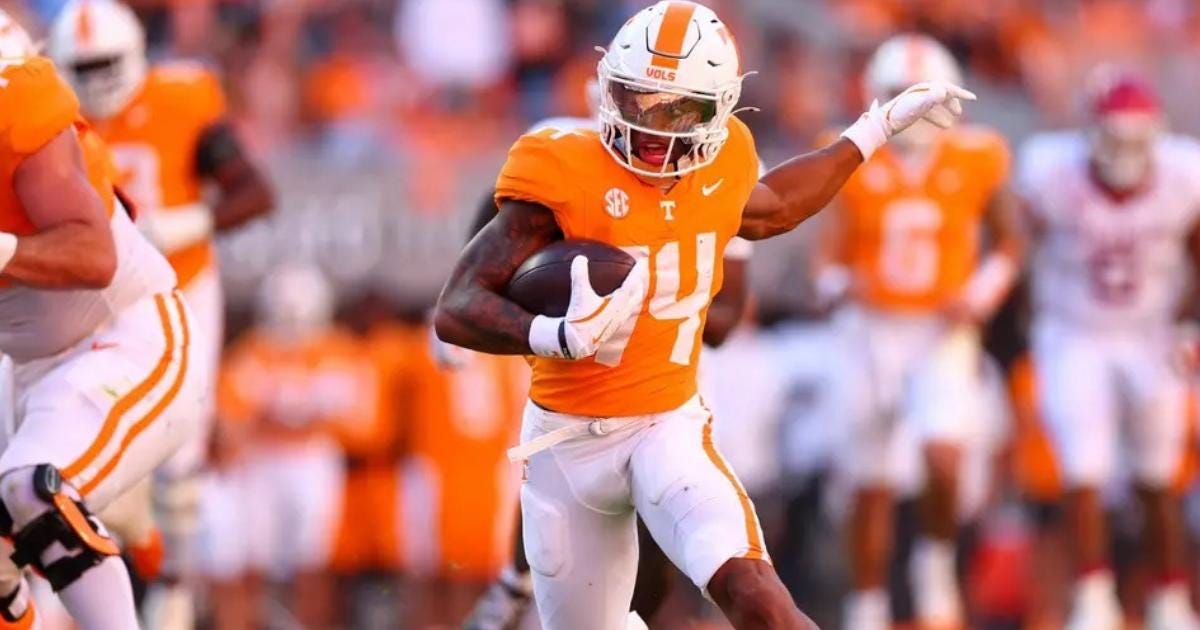 Braylon Staley Tennessee Wide Receiver Arkansas