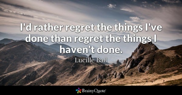 Top 10 Regret Quotes - BrainyQuote
