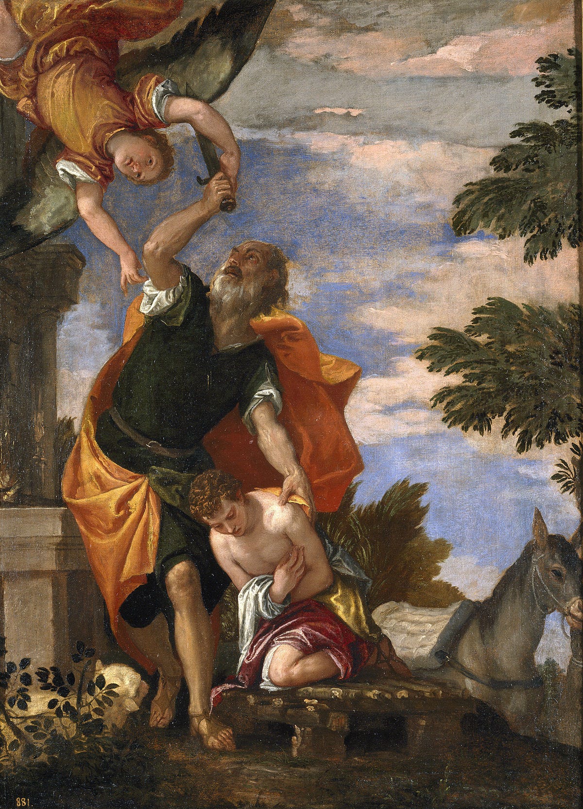 File:Sacrifice of Isaac (Veronese).jpg - Wikimedia Commons