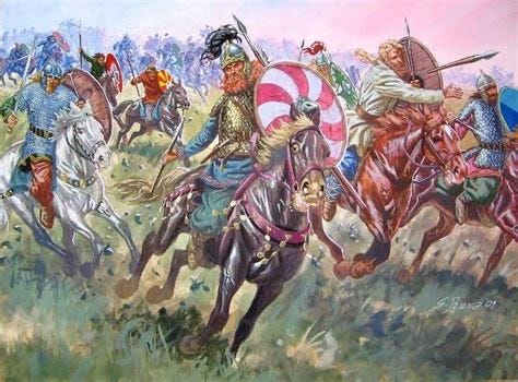 Battle of Adrianople 378 AD | Historical painting, Battle of adrianople ...