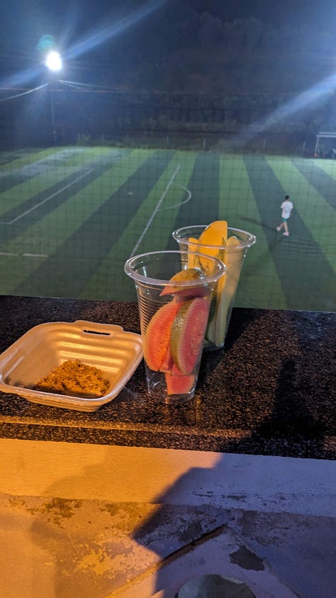 scenes of dining on the road to Thành phố Huế, Khe Sanh and back to Hue, Vietnam