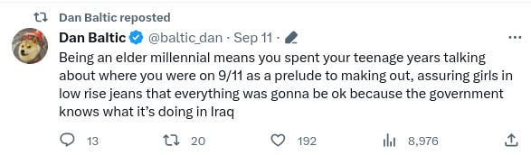 9/11 joke made my Dan Baltic on Twitter 9/11 joke made my Dan Baltic on Twitter