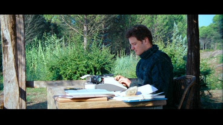 More Colin Firth pretending to write a novel | Love actually, Colin firth,  Writing retreat