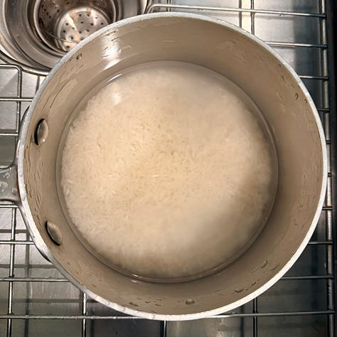rice washing
