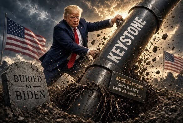 May be an image of text that says 'Ayифp KEYSTONE KEYSTONE COMPLETELYFREE KEYSTONE COMPLETELY PIPELINE KEYSTONEPIPELINE PIPEL BNEBS.J9/ ENERGY COMPAETEL JOBS AMERICAFRST AMERIC AMERICAFIRST FREE'