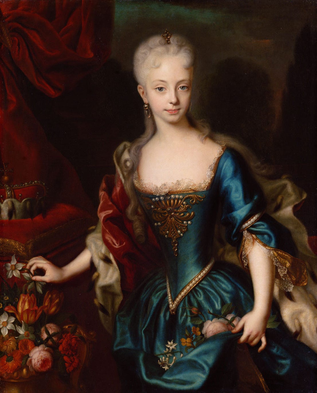 Erzherzogin Maria Theresia, Andreas Möller, c. 1727, Kunsthistorisches Museum, Vienna, Austria