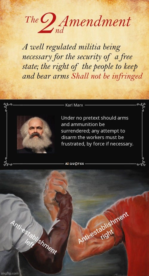 Image tagged in memes,epic handshake,2nd amendment - Imgflip Image tagged in memes,epic handshake,2nd amendment - Imgflip