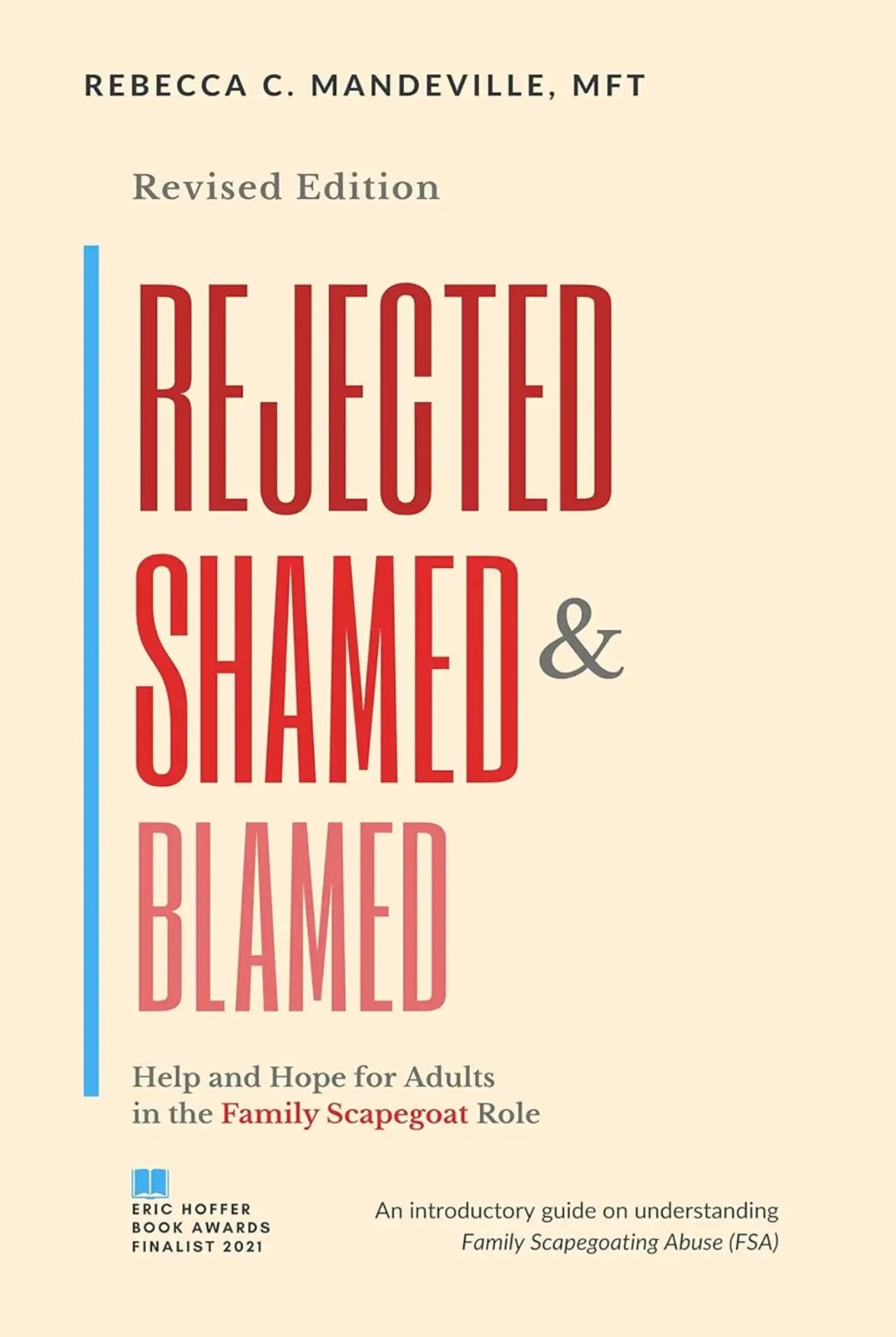 book cover: Rejected Shamed and Blames by Mandeville book cover: Rejected Shamed and Blames by Mandeville