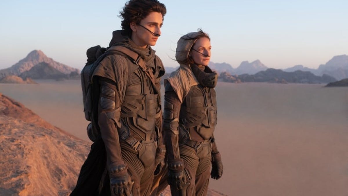 Still from Dune movie 2021 Still from Dune movie 2021