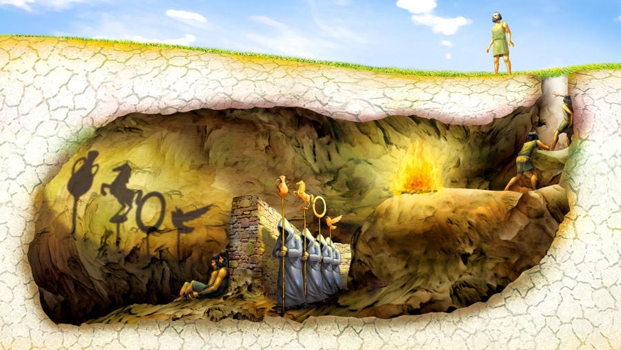 Plato's Allegory of the Cave: the Eye-Opening Ancient Version of the ...
