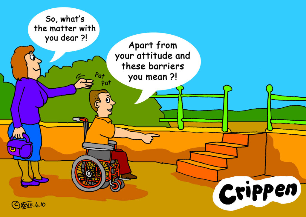 The Social Model: understanding the language of disability from a  cartoonists point of view - Disability Arts Online