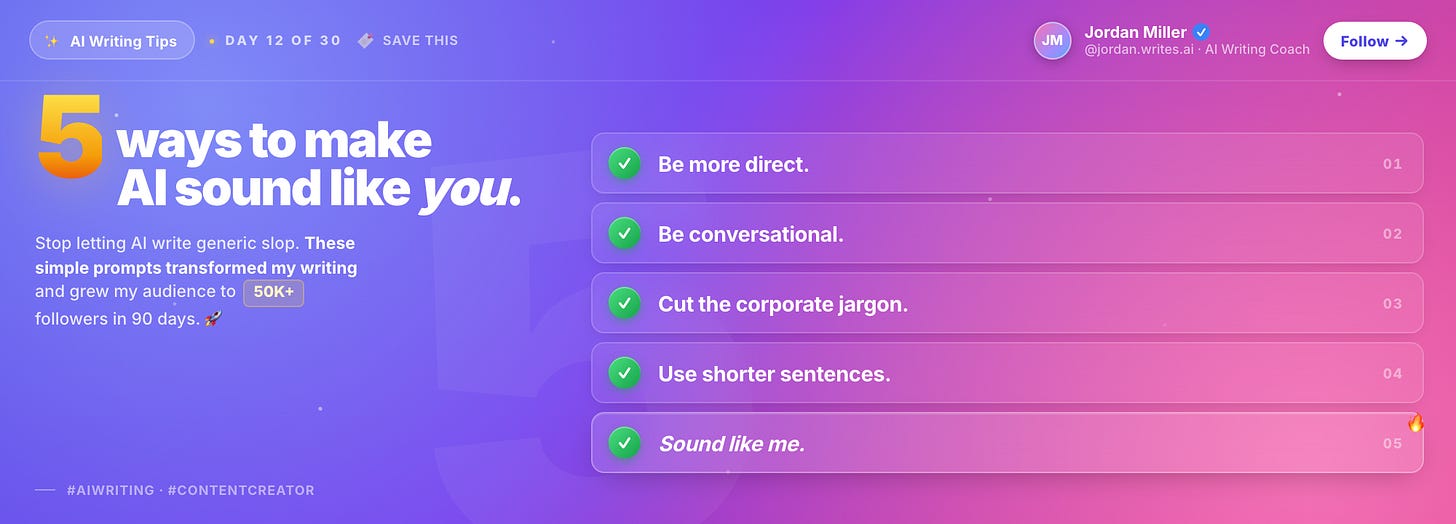5 ways to make AI sound like you 5 ways to make AI sound like you