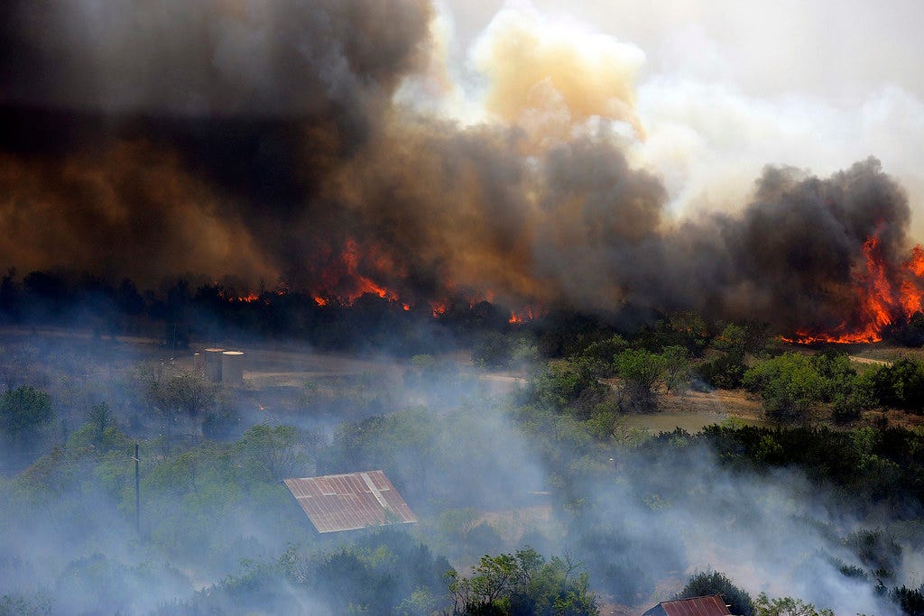 POSSUM KINGDOM WILDFIRE 10 | Flames burn out of control at P… | Flickr