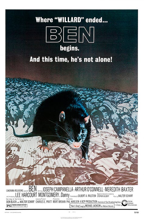 The movies that left an imprint on me as a boy.