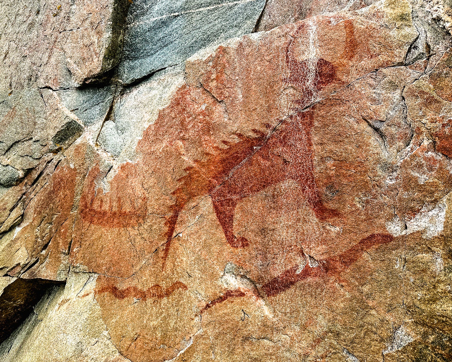 Agawa Rock Pictograph