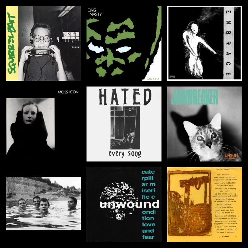 One Song for Every Year of First Wave Emo - by WOBC-FM 91.5