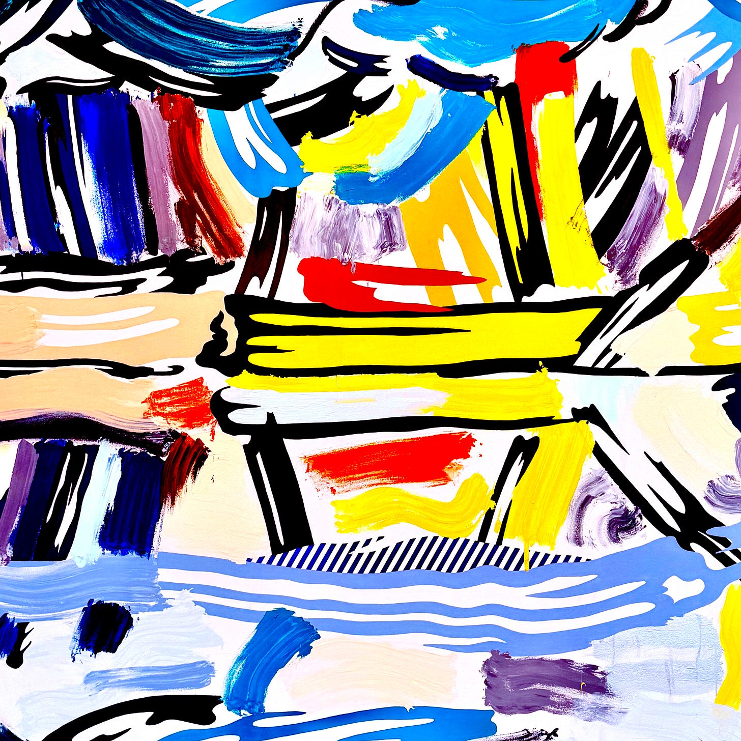 Roy Lichtenstein - Reflections - Gagosian Gallery ©Photograph by Sam Sunshine