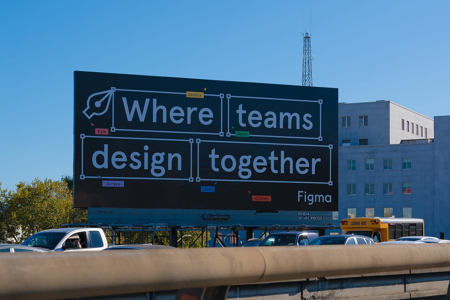Figma: Out of home campaign - Tori Hinn