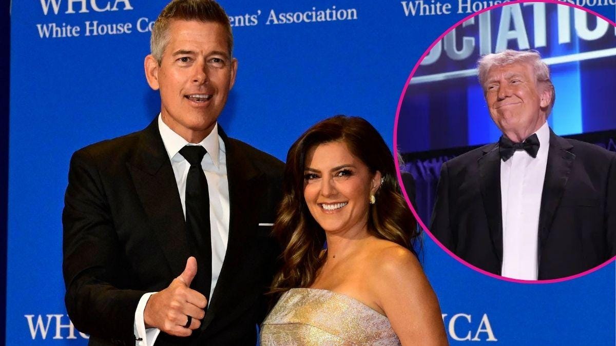 image of Sean duffy and inset of Donald trump image of Sean duffy and inset of Donald trump