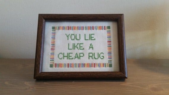 Lie Like A Rug
