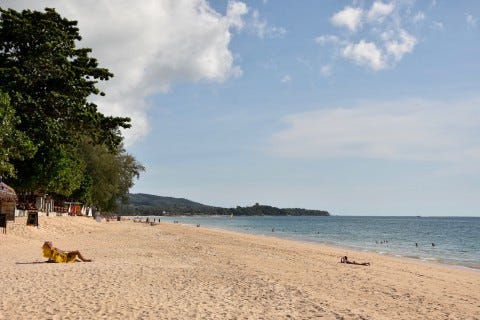 Ko Lanta’s Long Beach is ... long. Photo: David Luekens Ko Lanta’s Long Beach is ... long. Photo: David Luekens