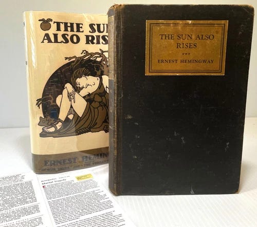 The Sun Also Rises, 1927, First Edition, Ernest Hemingway - Foto 1 de 11