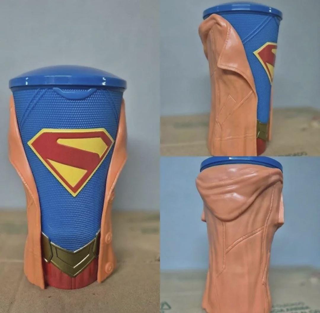 r/Asmongold - Supergirl foreskin jacket popcorn cup.