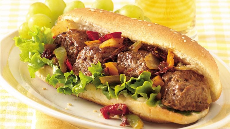 California Meatball Sandwiches