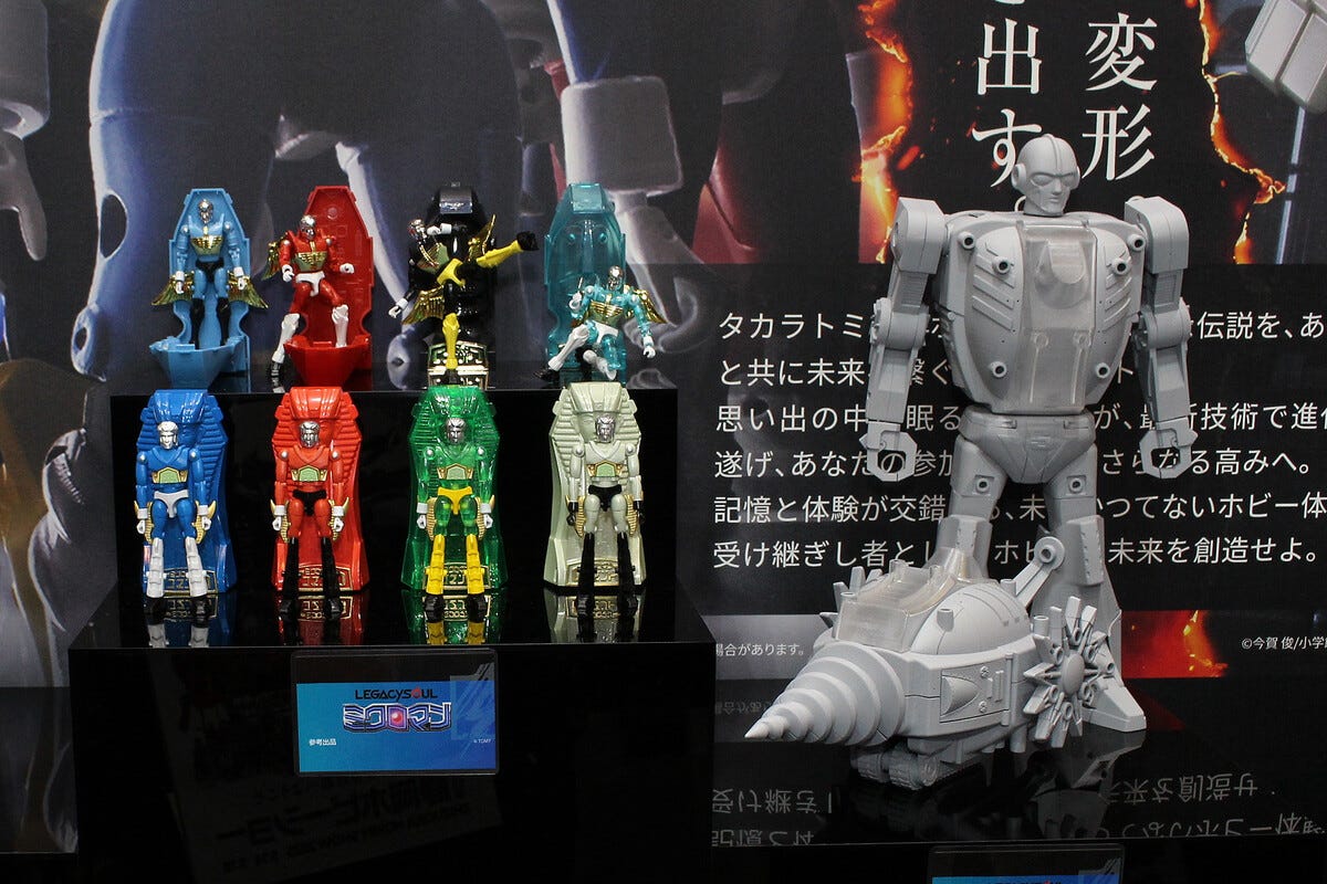昭和のおもちゃ熱を現代に伝える「LEGACYSOUL」の筆頭となるのは、新規商品として復活する「ミクロマン」!【#静岡ホビーショー】 -  ライブドアニュース 昭和のおもちゃ熱を現代に伝える「LEGACYSOUL」の筆頭となるのは、新規商品として復活する「ミクロマン」!【#静岡ホビーショー】 -  ライブドアニュース