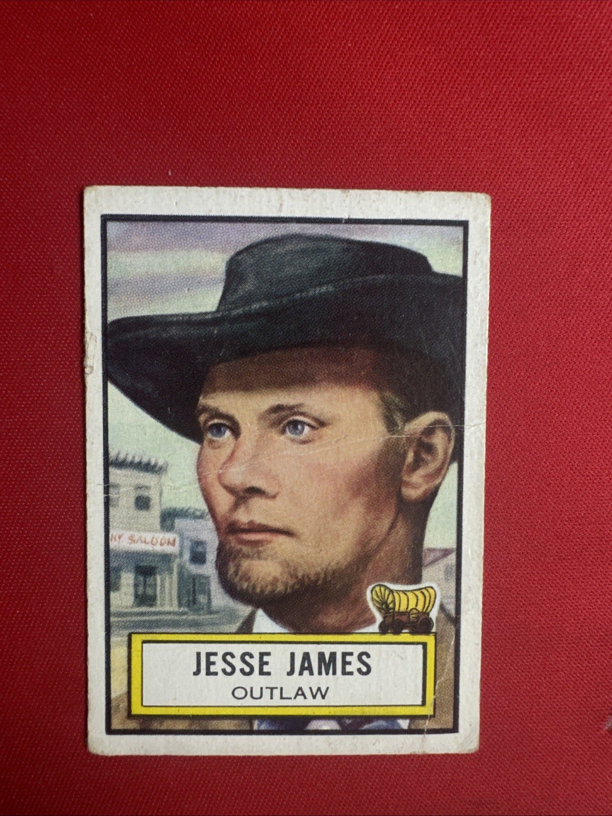 Jesse James 1952 Topps Look 'N See