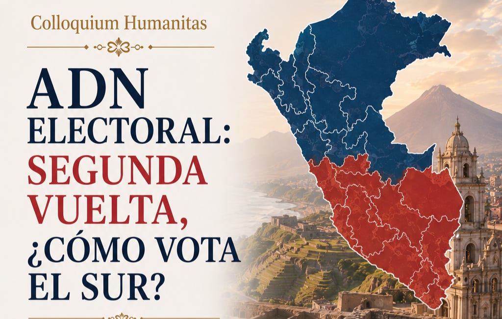 🗳️ COLLOQUIUM | ADN POLÍTICO ELECTORAL: Segunda vuelta, ¿cómo vota el Sur? 🔴⚪