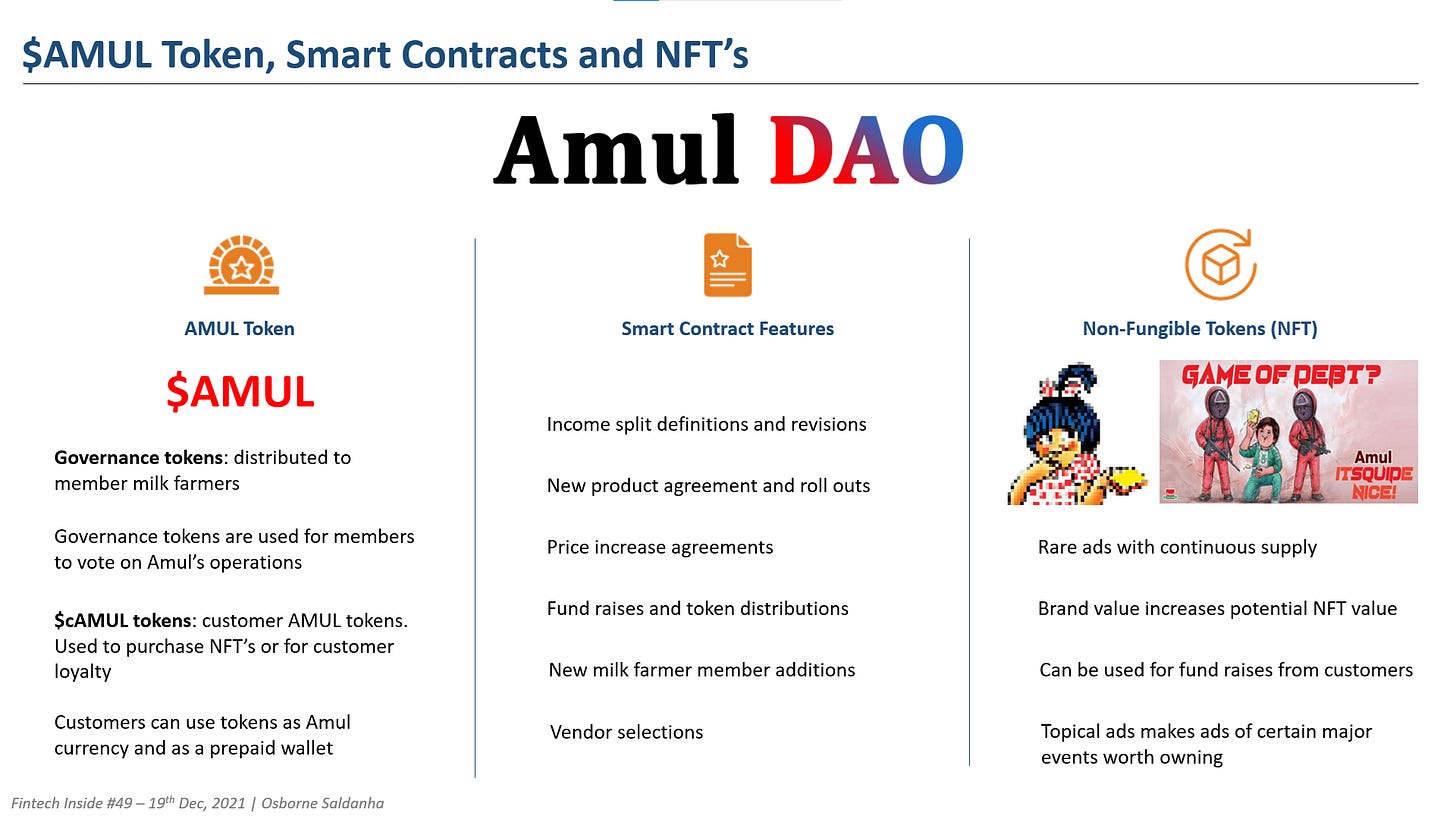 What an Amul DAO would look like