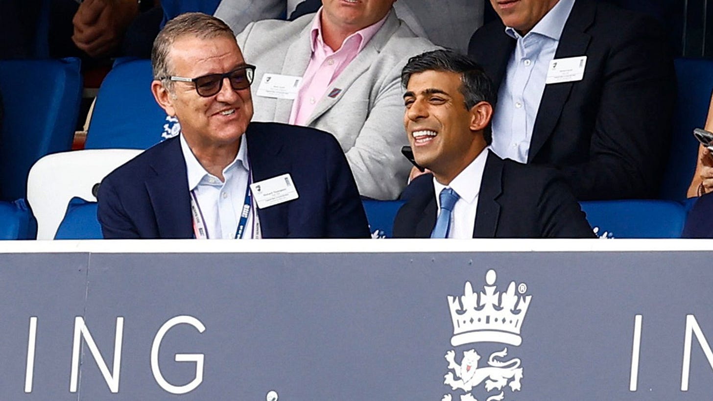 Rishi Sunak wades in to Ashes row claiming Australia's actions at Lord's  'not in keeping with spirit of cricket' | Politics News | Sky News