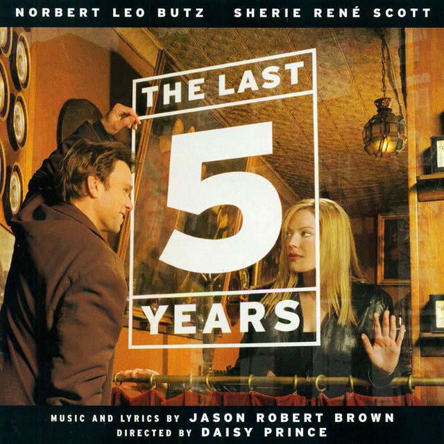 The Last Five Years (Original Cast Recording) - Album by Jason Robert Brown  | Spotify