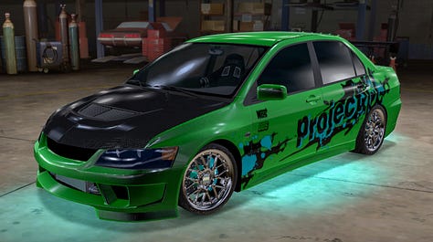 Midnight Club LA Cars
