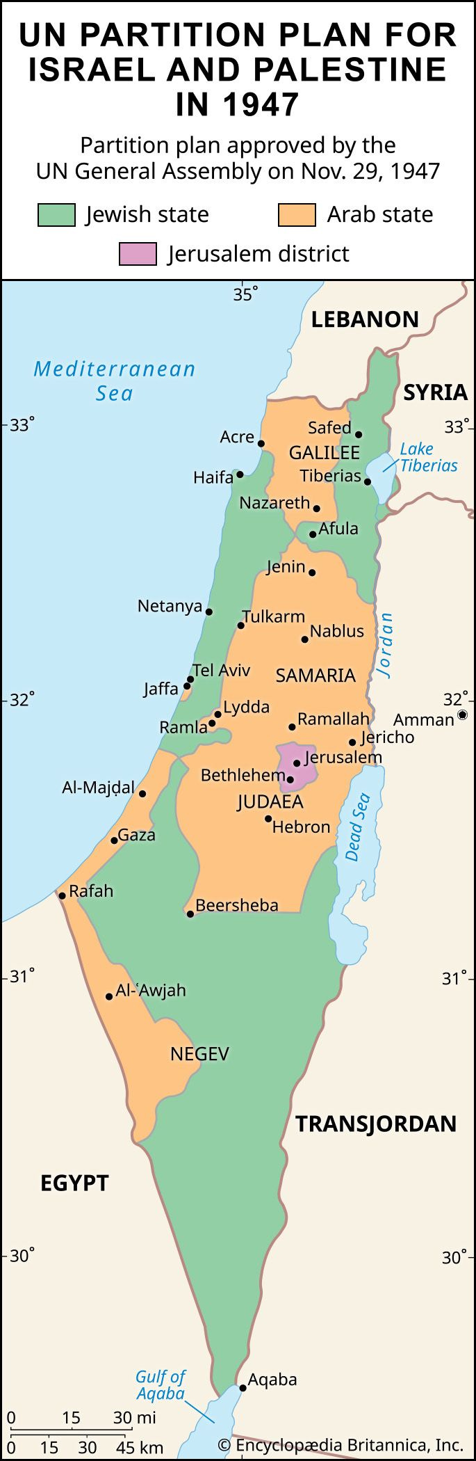 United Nations Resolution 181 | Palestine, History, Partition, Summary, & Map | Britannica United Nations Resolution 181 | Palestine, History, Partition, Summary, & Map | Britannica