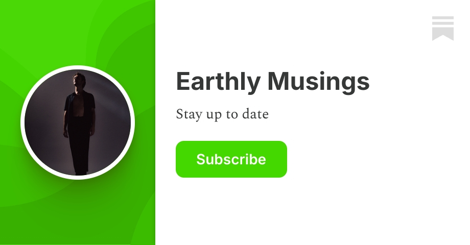 Earthly Musings | Tommy Bravos | Substack