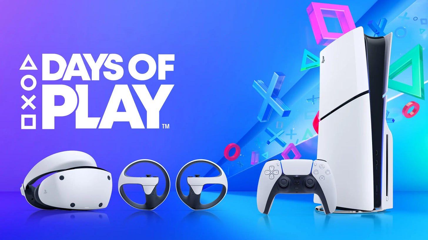 PlayStation Days of Play sale