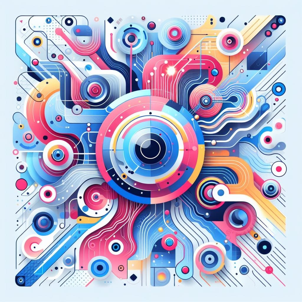 Concept of Generative AI, created by AI