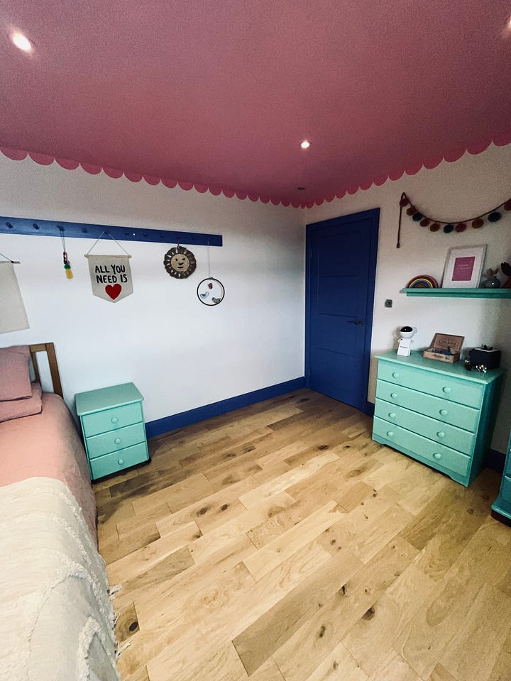 engineered wood flooring; wood flooring; hard flooring; DIY flooring; bedroom makeover; kids bedroom