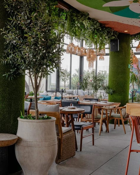 terraza bar en CDMX con vista al centro de la ciudad.