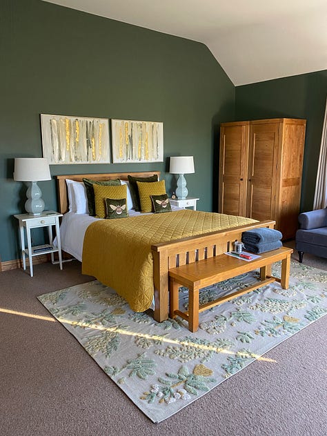 living room, kitchen and bedroom of fen slodger barn