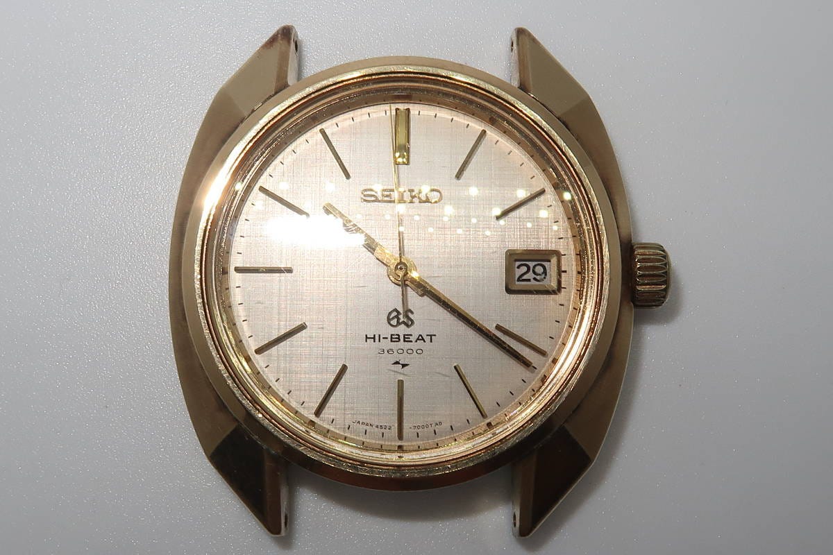 ▲▽セイコー SEIKO 4522-7000 グランドセイコー GS ハイビート 36000 手巻き メンズ 時計△▼