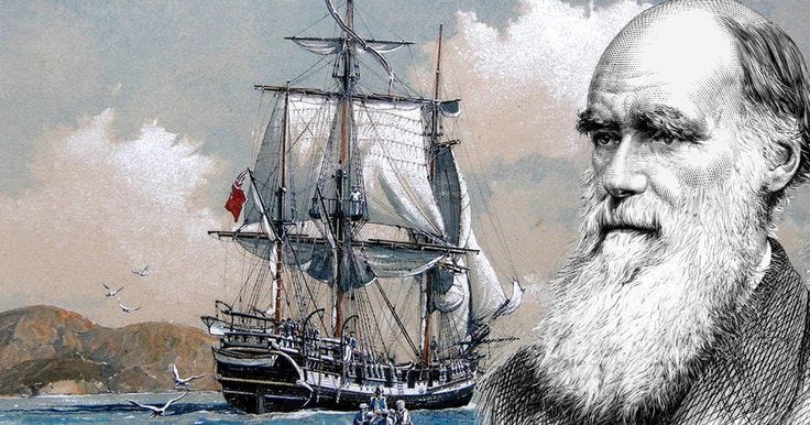 Happy birthday, Charles Darwin! This Infographic Details Darwin's Voyage  Aboard HMS Beagle - Latest News