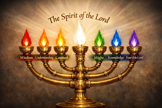 A gold menorah with colorful flames

AI-generated content may be incorrect.