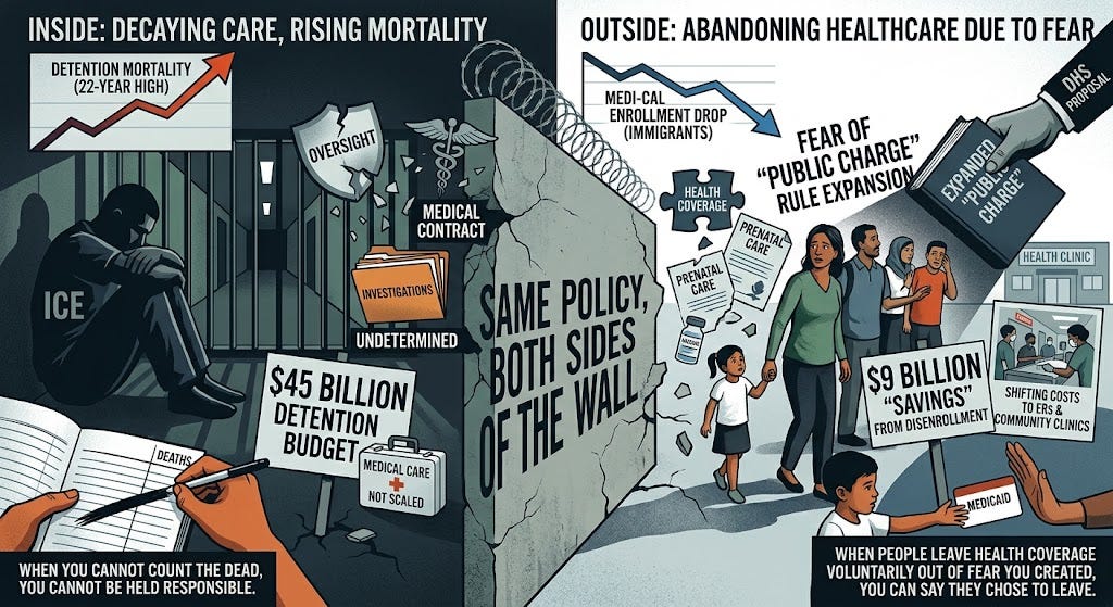 More Detention, Fewer Doctors, No Oversight: ICE's Mortality Crisis by ...