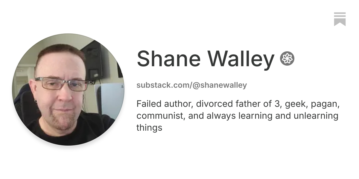 Shane Walley | Substack