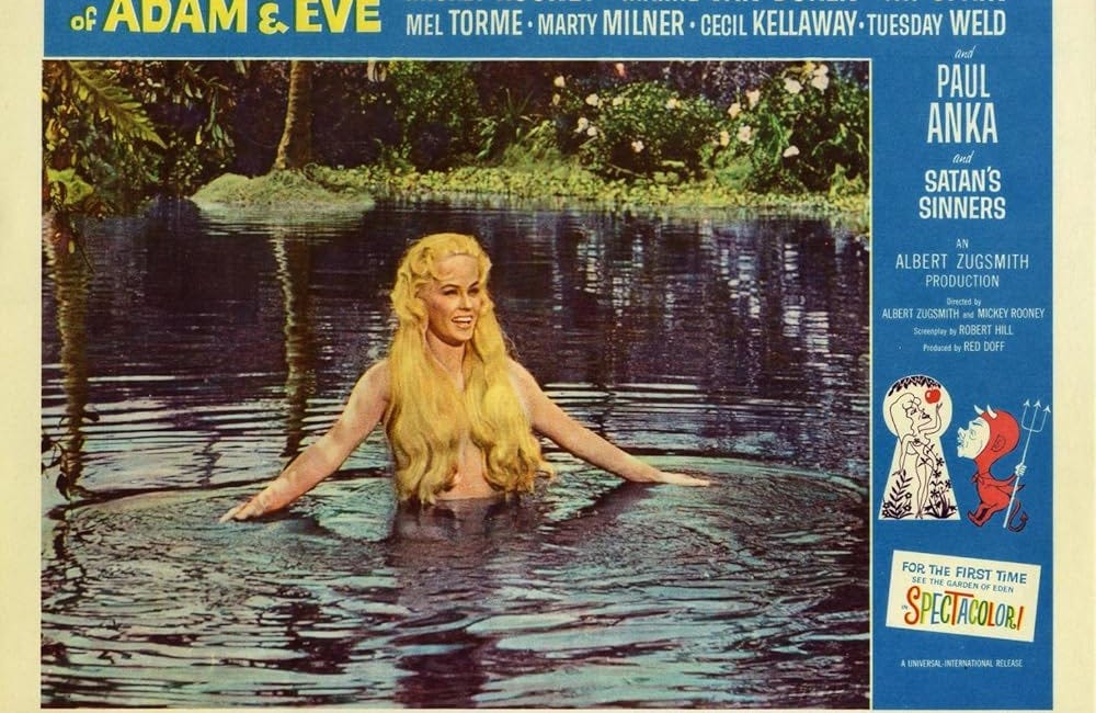 Mamie Van Doren & Mickey Rooney in The Private Lives of Adam and Eve (1960)