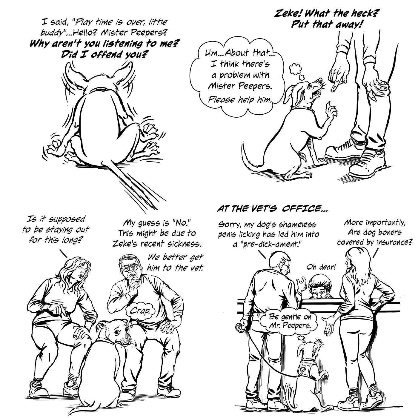 Mr. PeepersBig Day Out Page 2 Comic by E.R. Flynn