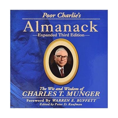 Poor Charlie's Almanack Poor Charlie's Almanack